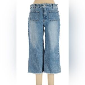 NYDJ Size 12 wide capri Jeans